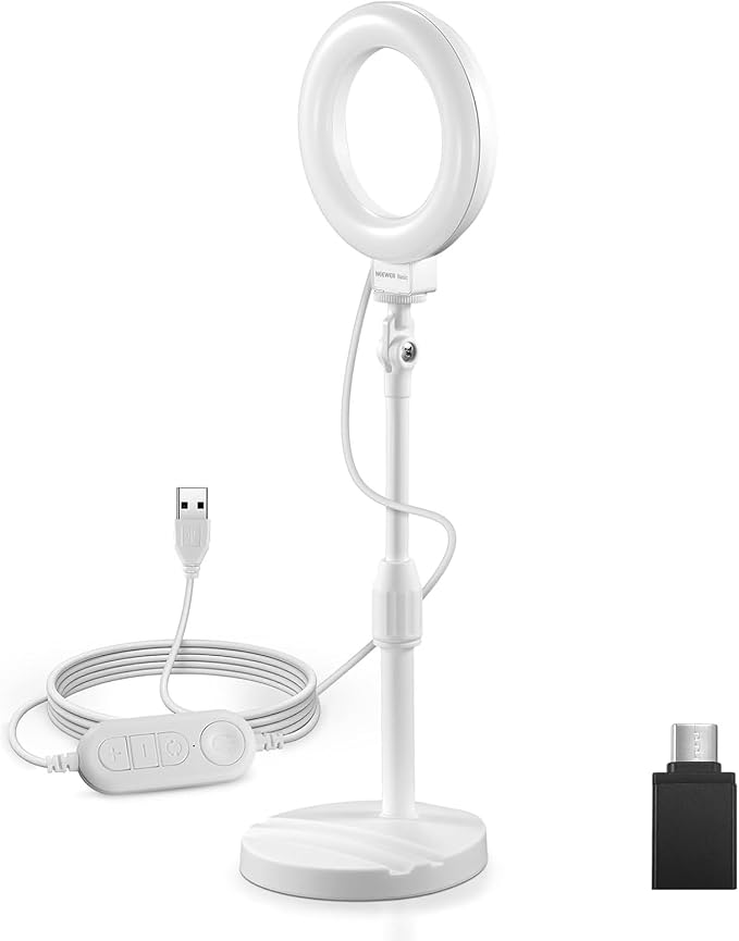 NEEWER BASICS 5"/13cm Desk Ring Light