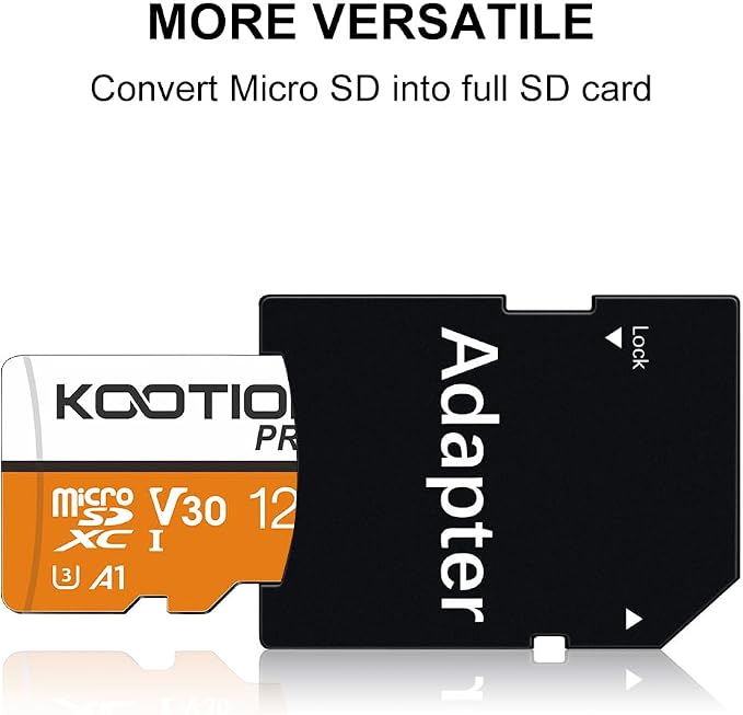 KOOTION 128GB 10-Pack Micro SD Card