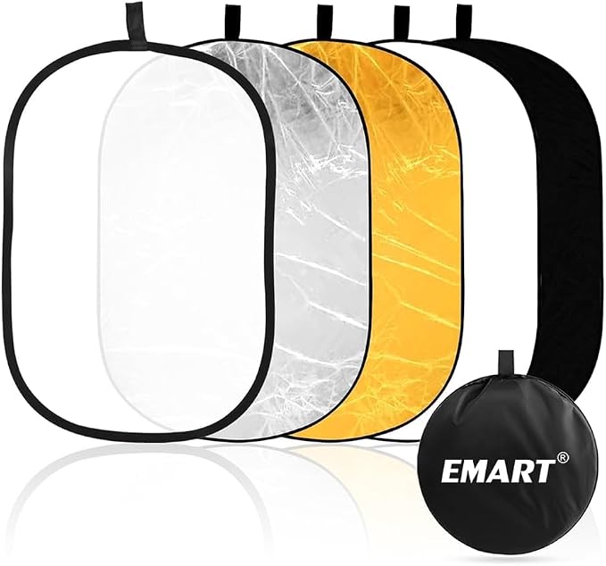 EMART 24'' x 36'' 5 in 1 Photo Collapsible Photography Reflector