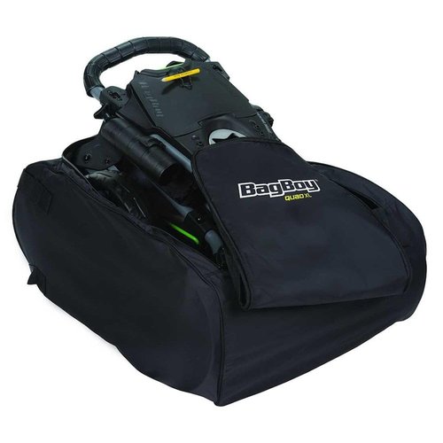 Bag Boy Carry Bag Quad Black, 9.84" L x 11.42" W x 24.41" H