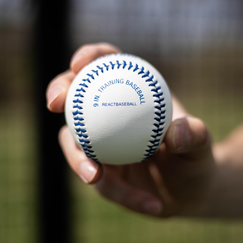 Rawlings Pro Style REACT Training Baseball - Enhance Skills with Premium Performance Design