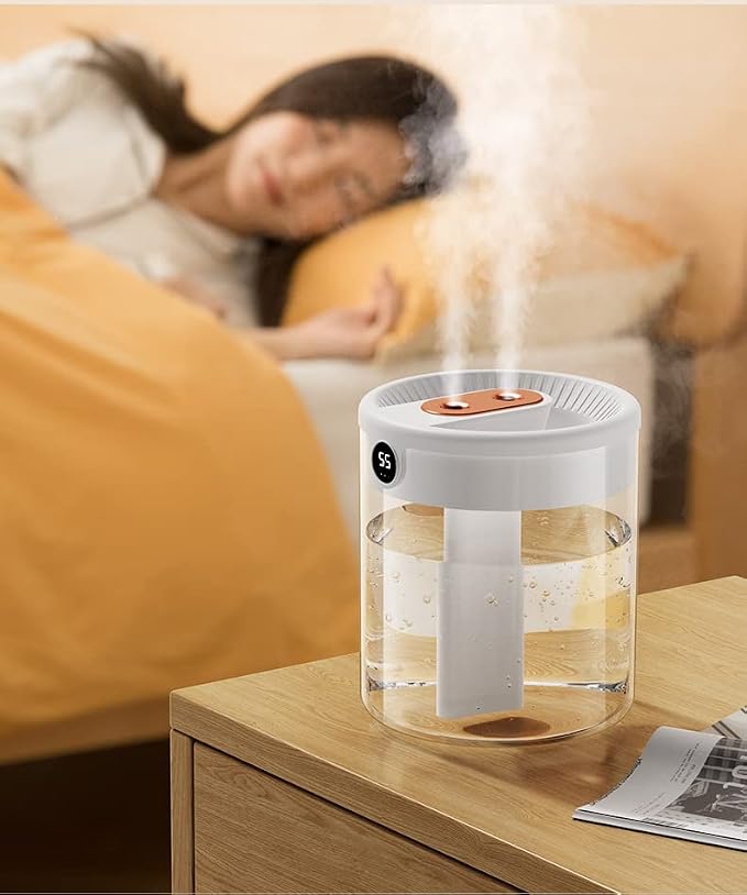 Dreramzy Humidifiers 2026 2L Smart Dreamzy Humidifier for Bedroom Office (Green)