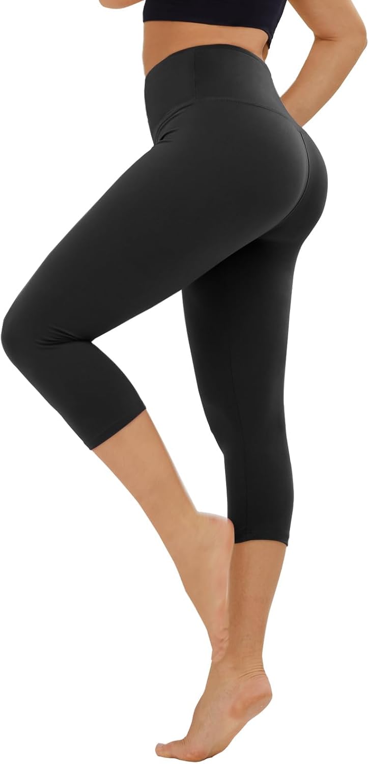 Regine Switzerland High Waisted Leggings - Tummy Control, No See-Through Yoga Pants with Pockets | Regular & Plus Sizes