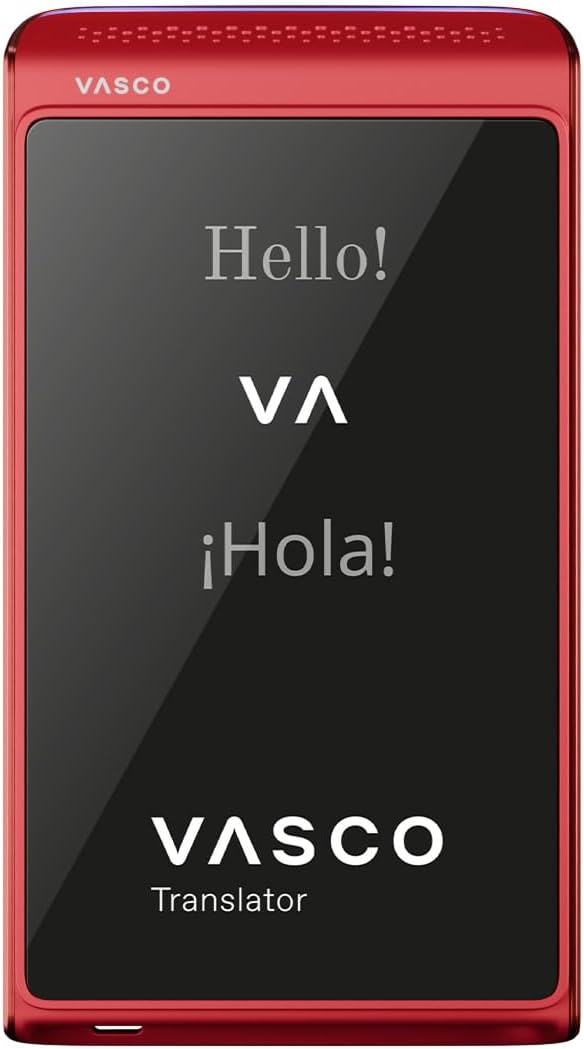 Vasco Translator Q1 | AI Voice Cloning Language Translator Device | 113