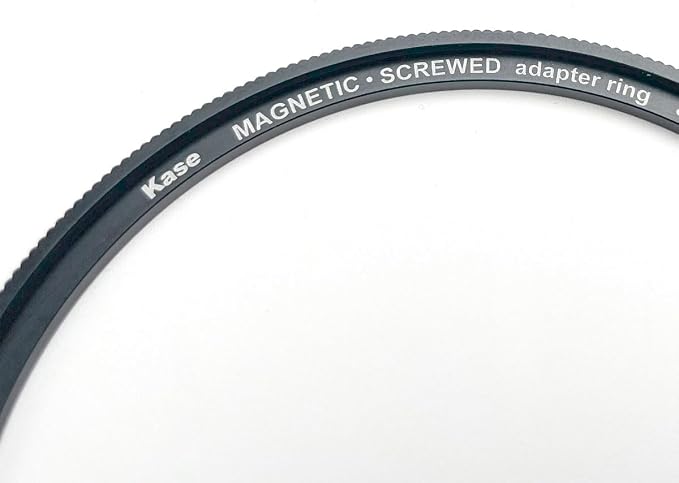 Kase Magnetic Adapter Set - 58mm Filter Magnetic Adapter and 58mm Lens Magnetic