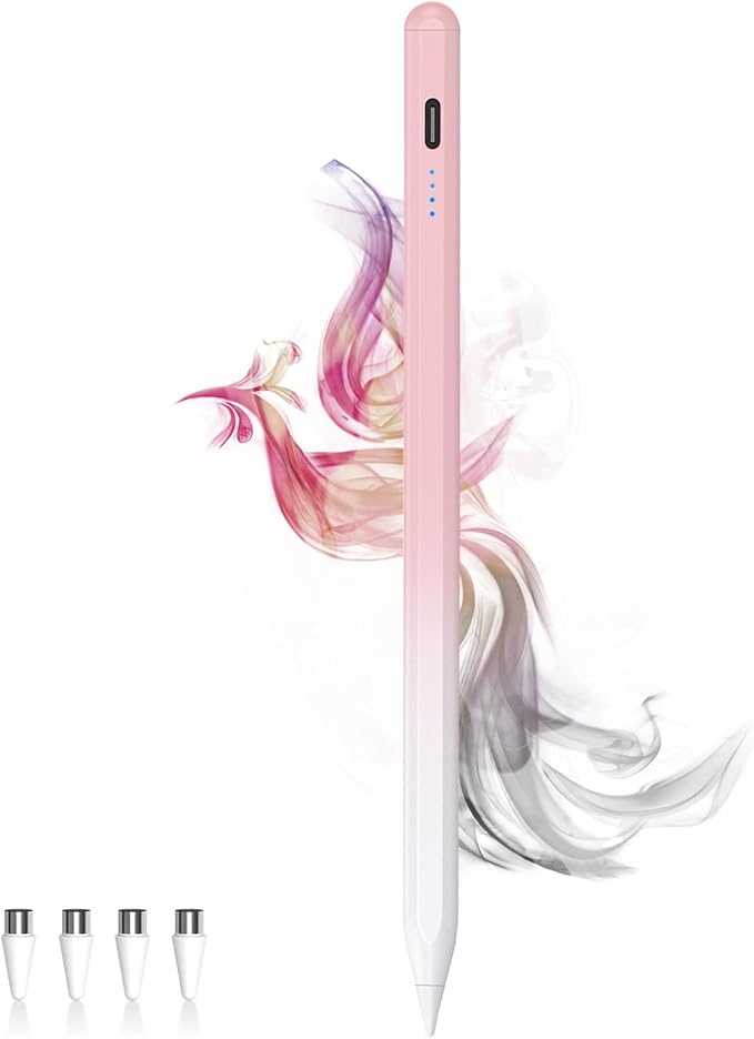 Stylus Pens for Touch Screens Power-Display Tablet Pen POM Tip Magnetic Digital