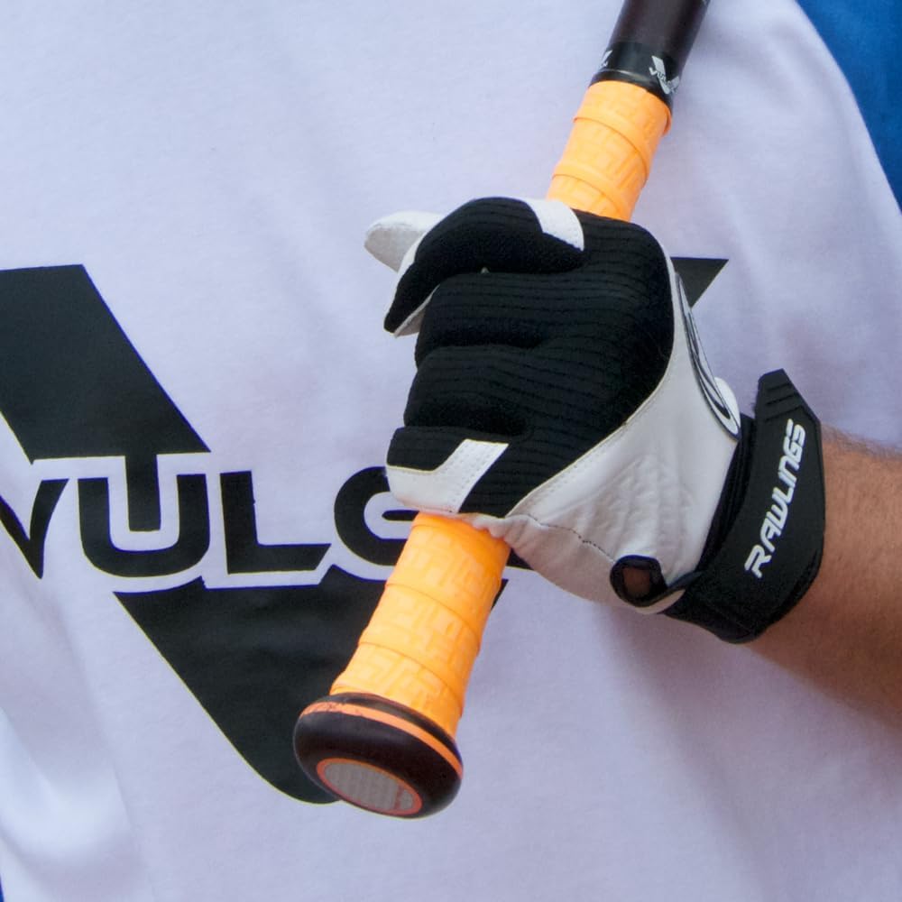 Vulcan Bat Grip - 0.50mm, 1.00mm, 1.75mm | Perfect for Baseball & Softball | Various Colors Available
