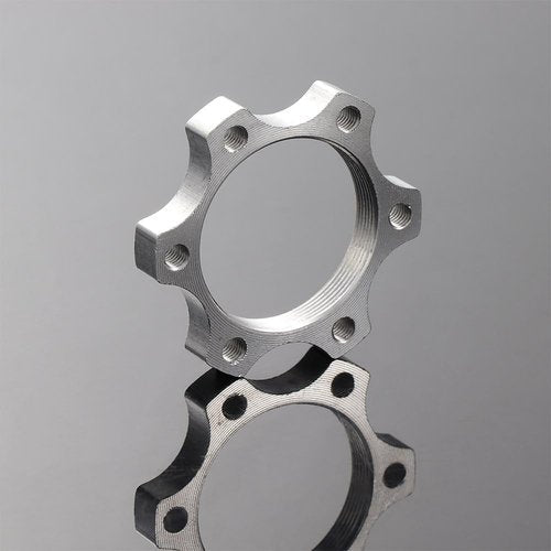 Leadigol 10PCS 6 Bolt Flange Adapter,44mm/48mm Bike Bicycle Freewheel Threaded Hubs Disk Disc Brake Rotor for Bicycle Accessories(44)