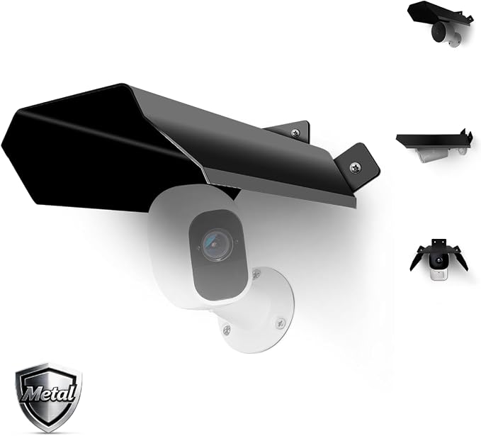 OOSSXX Universal Security Camera Sun Rain Cover Shield