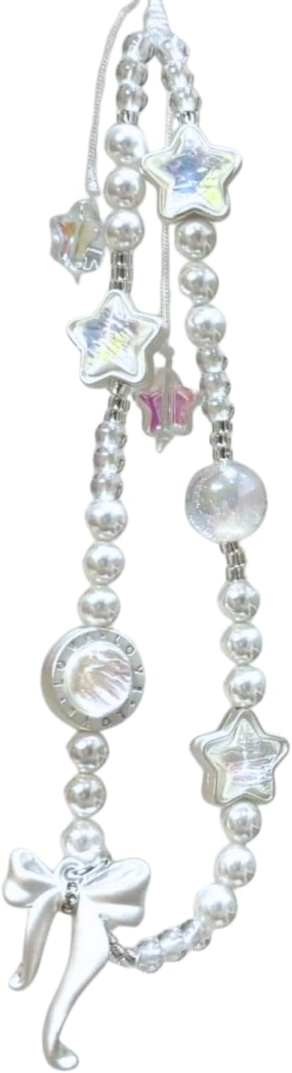 Beaded Camera Wrist Strap Cute Digital Camera Charm Lanyard, Phone Wristlet