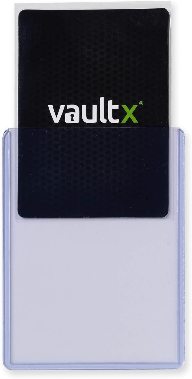 Vault X Toploaders | 35pt Premium Extra Thick Trading Card Holders | Clear Protection (100 Pack)