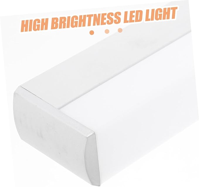 HOMSFOU Led Vanity Mirror Light Bathroom Front Lamp for Makeup Compact Design for Humid Environments Easy Installation Light