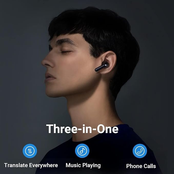 Timekettle M3 3-in-1 Language Translator Earbuds, Real-Time Translation in 43