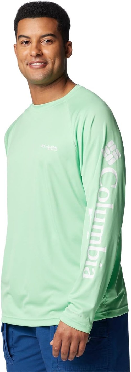 Columbia Men's Long Sleeve PFG Terminal Tackle Shirt - Quick-Dry, Lightweight Fabric