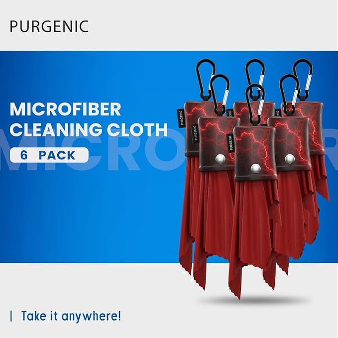 Microfiber Cloth & Glasses Wipes Lens & Glasses Cleaning Cloth