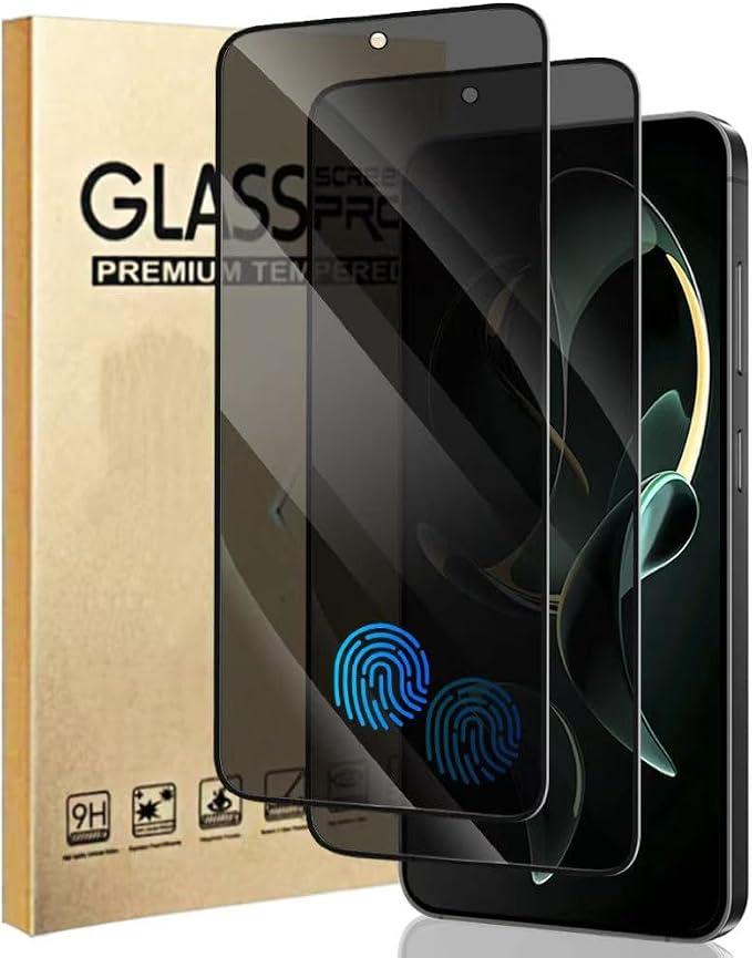 2 Pack Galaxy S26 Plus Anti spy Privacy Screen Protector, 9H Tempered Glass