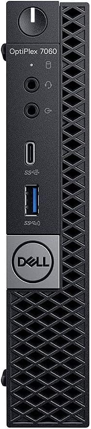 Dell Optiplex 7060 Micro MFF Desktop PC Intel i7-8700T 6-Cores 2.40GHz 32GB DDR4 New 1TB M.2 NVMe SSD WiFi BT HDMI New KB & Mouse Windows 11 Pro (Renewed)