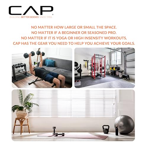 CAP Barbell 8LB Weighted Vest Black – Unisex Workout Vest with Phone Pouch, Reflective Strips, and Adjustable Fit for Walking, Running, Cardio, and Strength Training