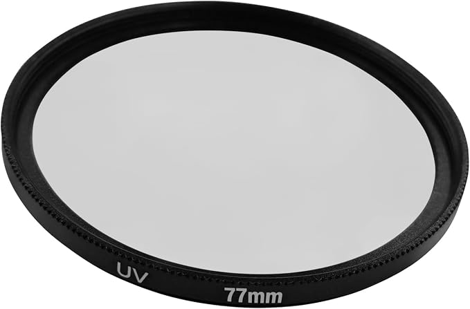 77mm UV Filter, Compatible