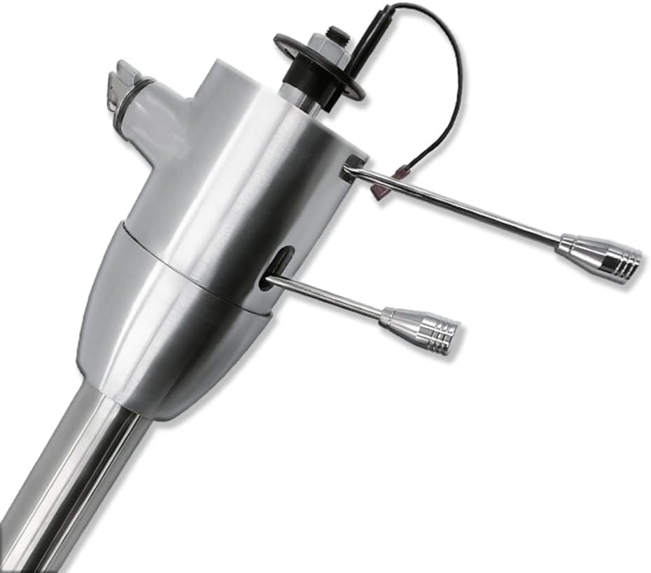 GM 32" Floor Shift Tilt Manual Steering Column Stainless Steel w/Key