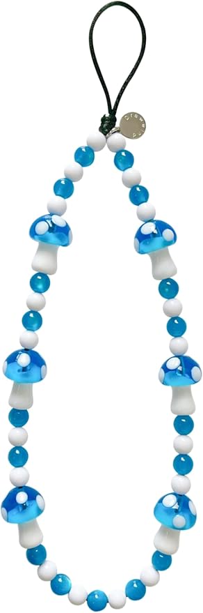 Drawwind Phone Charm Beaded Wristlet Strap Universal Cell Phone Lanyard Cute