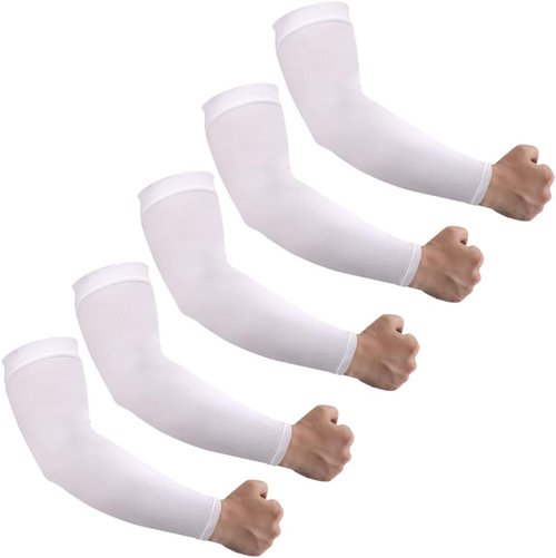HEGCOIIE UV Sun Protection Arm Sleeves - UPF 50 Cooling Tattoo Cover Up for Golf & Cycling