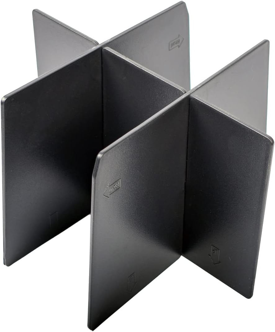 EDBETOS Center Console Organizer Insert Dividers Compatible with Toyota Tacoma 2016 2017 2018 2019 2020 2021 2022 2023 3rd Gen Tacoma Accessories Armrest Interlock Secondary Storage ABS Material