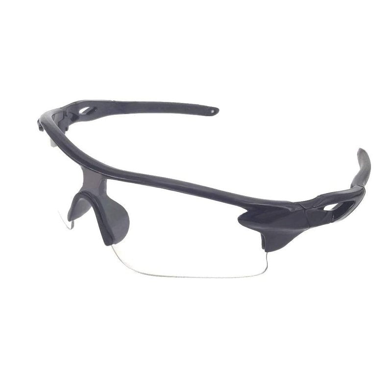 Outdoor Sports Athlete's Sunglasses for Cycling Fishing Golf,100% UV Protection (Clear)