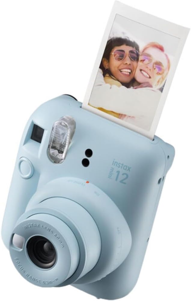 FUJIFILM INSTAX Mini 12 Holiday Bundle 2025 | Pastel Blue