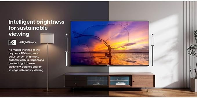 Hisense 65-Inch Class A6 Series 4K UHD Smart Google TV with Alexa Compatibility, Dolby Vision HDR, DTS Virtual X, Sports & Game Modes, Voice Remote, Chromecast Built-in (65A6H),Black