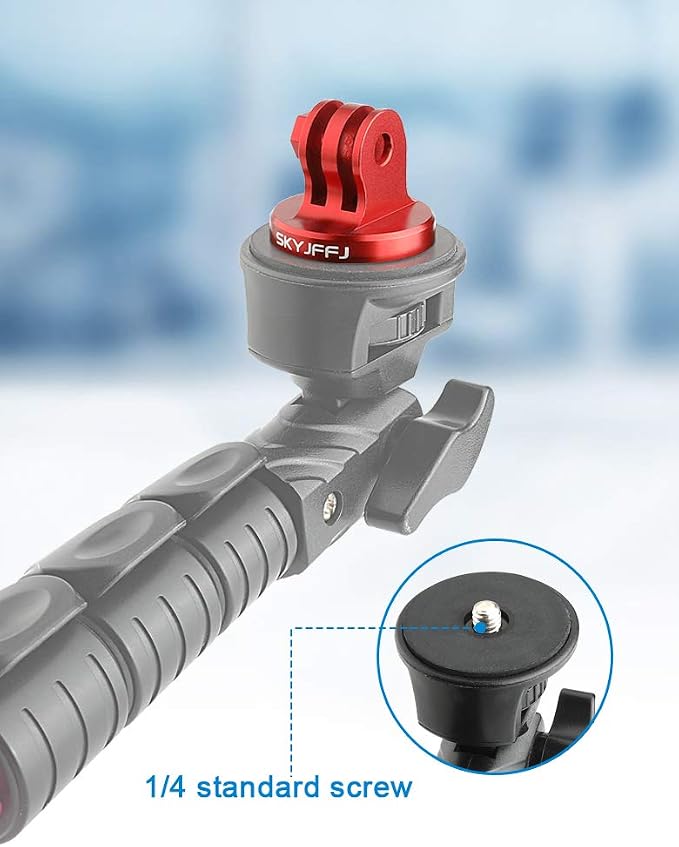 Aluminum-Tripod Adapter Attachment- Bolt -Adapter