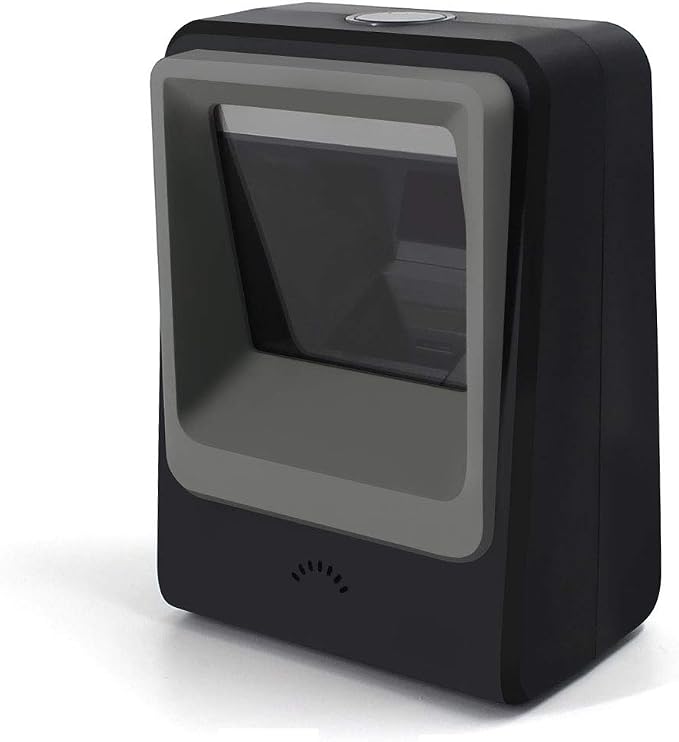 Handsfree 2D 1D Barcode Scanner, Alacrity QR Omnidirectional Desktop Bar Code