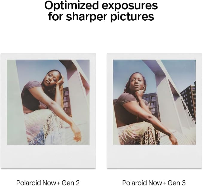 Polaroid Now+ 3rd Generation I-Type Instant Camera + Film Bundle