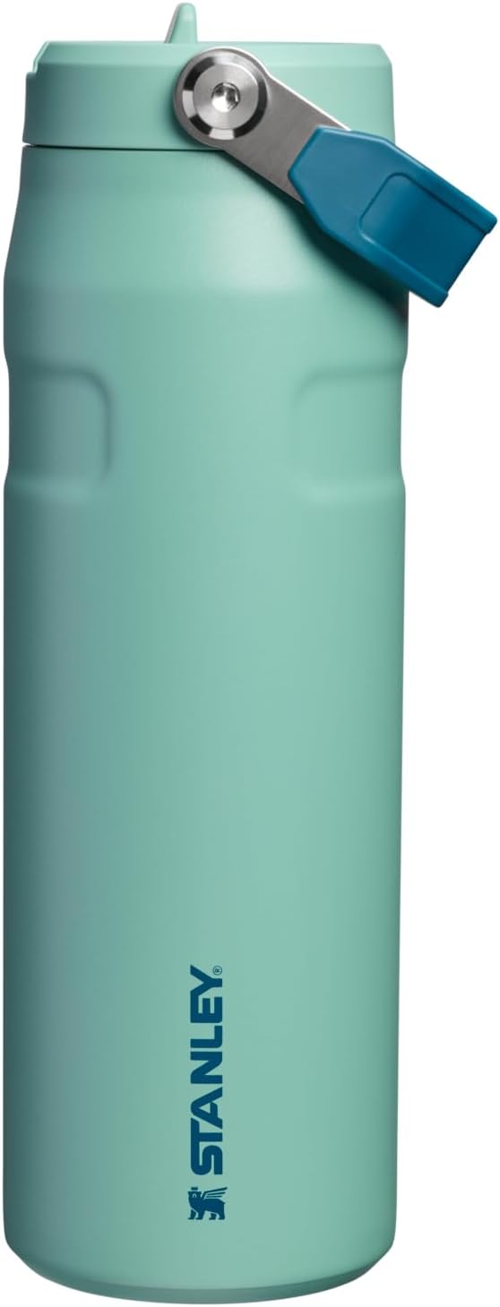 Stanley IceFlow 2.0 Water Bottle - 24 OZ Insulated Stainless Steel | Lightweight, Leak-Resistant, BPA-Free | Spring Green