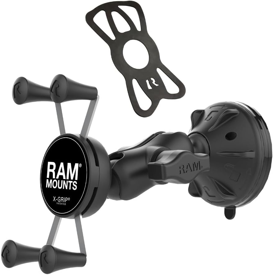 RAM MOUNTS X-Grip Car Phone Mount with Low-Profile Twist-Lock Cup