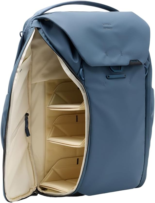 Peak Design Everyday Backpack 30L, MagLatch Top, Dual Side Access, FlexFold