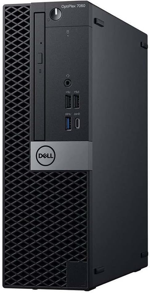 DELL Optiplex 7060 SFF Desktop Computer PC | Intel 8th Gen i7-8700 (6 Core) | 16GB DDR4 Ram New 1TB NVMe M.2 SSD | Built-in WiFi & Bluetooth | Windows 11 Pro | Wireless Keyboard & Mouse (Renewed)