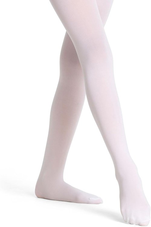 Danskin Girls Microfiber Footed Tights - Soft, Comfortable Fit for Dance & Everyday Wear