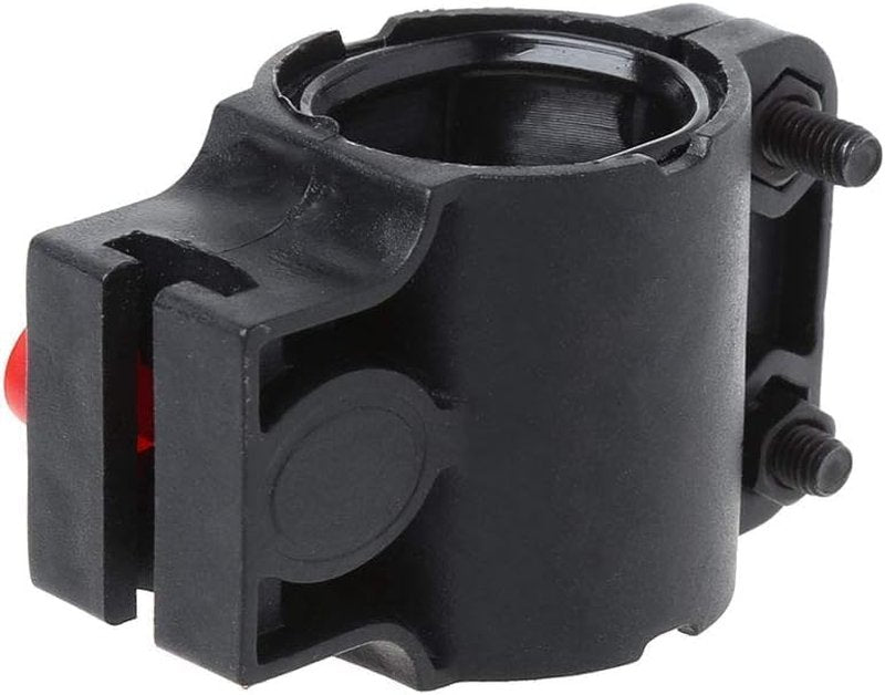 Universal Bike U-Lock Holder - Mount for Road and Mountain Bikes, Adjustable No-Drill Frame Bracket with Anti-Slip Design (Black)