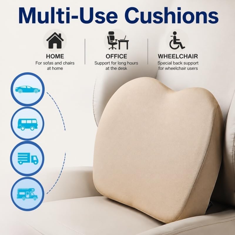Car Seat Cushion for Driving, Car Booster Seat Cushion for Short Drivers