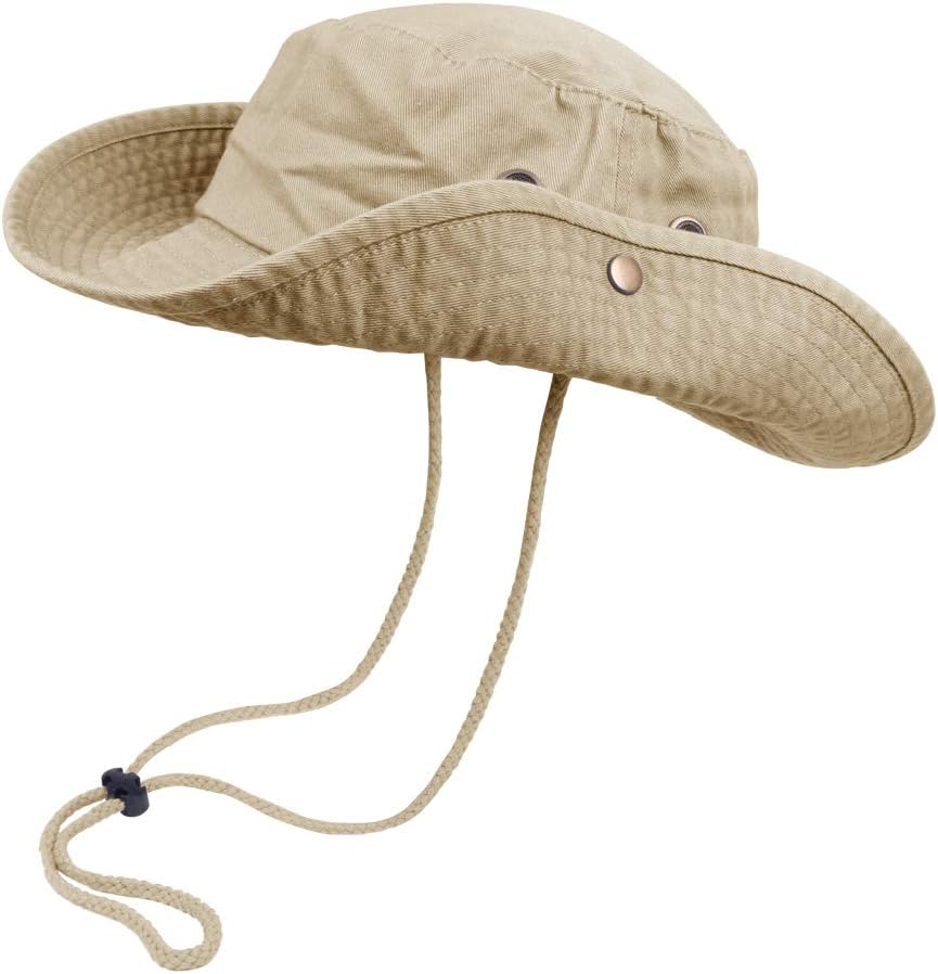 Skiennix Bucket Hat - Wide Brim UV Sun Protection for Hiking & Fishing | Unisex Safari Style