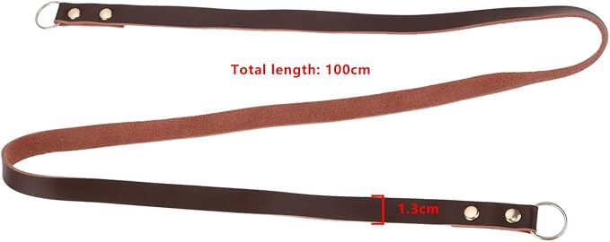 Camera Genuine Leather Shoulder Strap Camera Neck Strap Length 100cm Width
