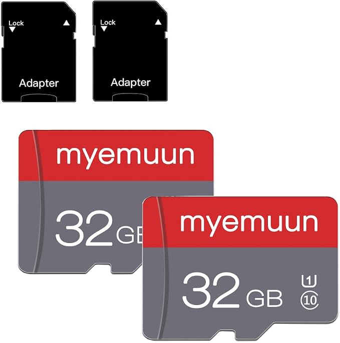2 Pack 32 GB Micro Memory Card