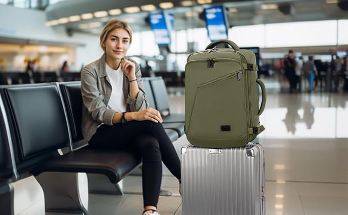 MATEIN Expandable Air Travel Backpack, Light Weight Carry on Backpack