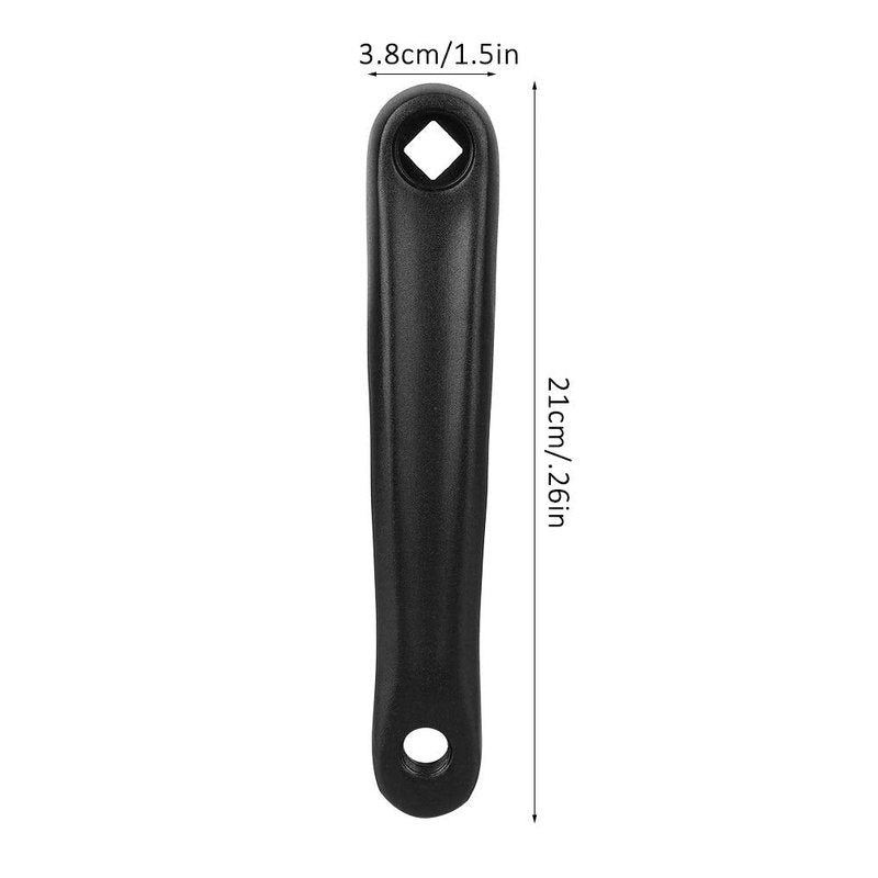 SUNGOOYUE Crank Leg, 1 Pair Crank Arms Replacement for BMX Cyclocross Mid Drive Motor