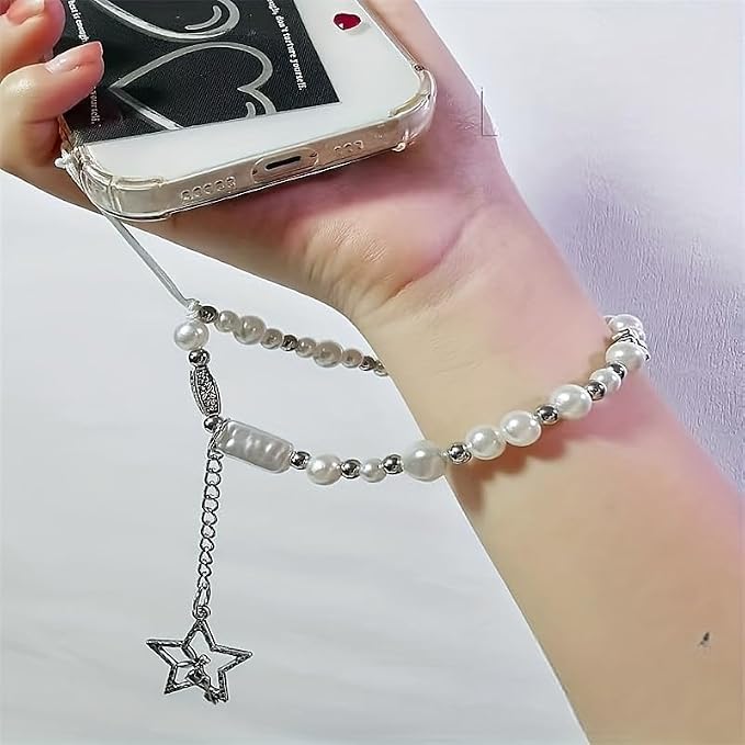 Beaded Camera Wrist Strap Cute Digital Camera Charm Lanyard, Phone Wristlet