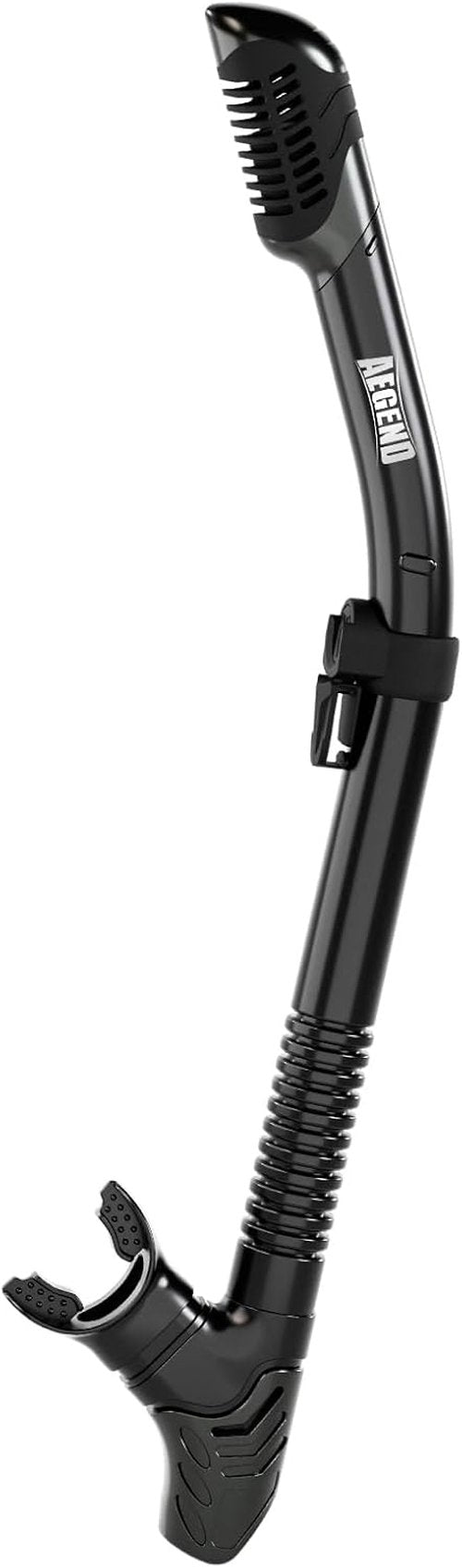 Aegend Diving Dry Snorkel - Top Dry Valve Snorkeling Gear for Adults & Youth | Perfect for Freediving & Swimming