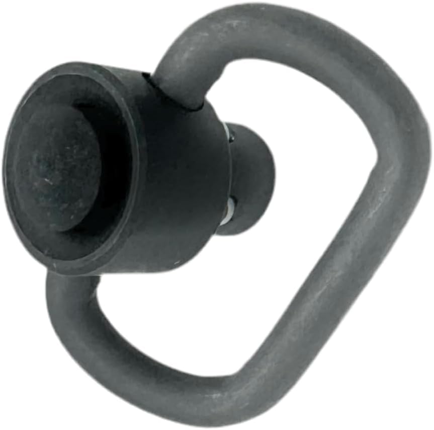 Skiennix Quick Detach Sling Swivel - Heavy Duty 1" Machined Carbon Steel with Manganese Phosphate Finish