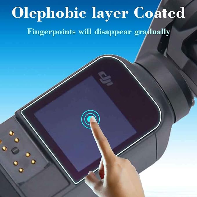ULBTER Lens Screen Protector for DJI Osmo Pocket 4 / Pocket 3, Tempered Glass