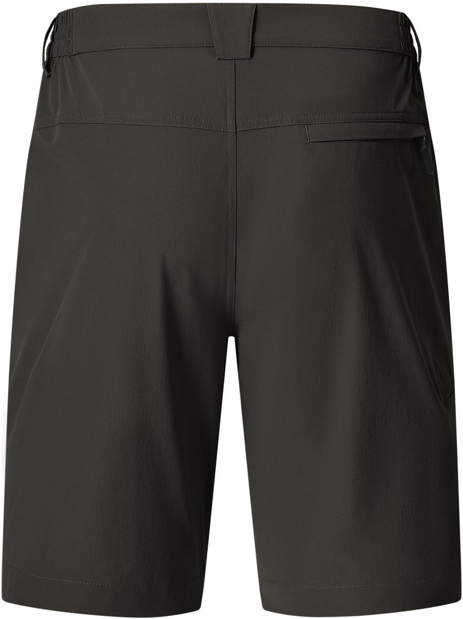 TBMPOY Men's Golf Shorts - Lightweight Quick-Dry Cargo Shorts for Outdoor Travel | 9-Inch, 4 Pockets